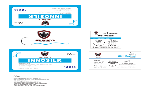 INNOSILK  - <p><strong>INNOSILK</strong> is a <strong>SILK </strong>Braided&nbsp;<strong>non-absorbable</strong> …